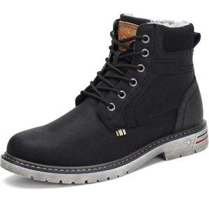 Mishansha Women Men Snow Boots Winter Hiking Boots Warm Plush Lining Ant Slip 7